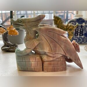 Ocean Jasper Crystal Dragon